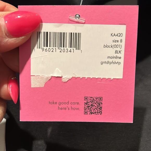 NWT Kate Spade Polka Dot Crop Top Size 8 - Picture 5 of 6